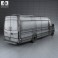 Mercedes-Benz Sprinter Panel Van ELWB HR 2013 3d model