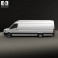 Mercedes-Benz Sprinter Panel Van ELWB HR 2013 3d model