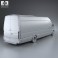 Mercedes-Benz Sprinter Panel Van ELWB HR 2013 3d model