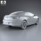 Vauxhall Cascada 2013 3d model
