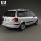 Volkswagen Sharan 2004 3d model