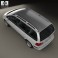 Volkswagen Sharan 2004 3d model