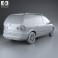 Volkswagen Sharan 2004 3d model