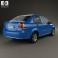 Chevrolet Aveo (T250) sedan 2006 3d model