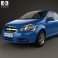 Chevrolet Aveo (T250) sedan 2006 3d model
