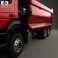 Mercedes-Benz Axor Tipper Truck 2005 3d model