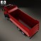 Mercedes-Benz Axor Tipper Truck 2005 3d model