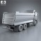 Mercedes-Benz Axor Tipper Truck 2005 3d model