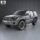 Toyota 4Runner 2005 3d model