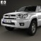 Toyota 4Runner 2005 3d model