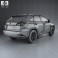 Lexus RX hybrid 2009 3d model