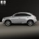 Lexus RX hybrid 2009 3d model