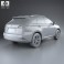 Lexus RX hybrid 2009 3d model