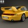 Porsche 911 Carrera RS Clubsport (993) 1995 3d model