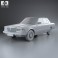 Toyota Crown (S110) Super Saloon 1982 3d model