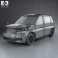 Toyota JPN Taxi 2013 3d model