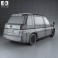 Toyota JPN Taxi 2013 3d model