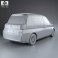 Toyota JPN Taxi 2013 3d model