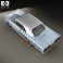 Ford Fairlane 500 Sunliner 1958 3d model