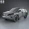 Lexus RX 2012 3d model