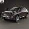 Lexus RX 2012 3d model