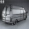 Renault Trafic Panel Van HR 1995 3d model