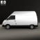 Renault Trafic Panel Van HR 1995 3d model