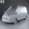 Renault Trafic Panel Van HR 1995 3d model