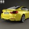 BMW M4 (F82) 2014 3d model