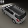 Isuzu MU-X 2013 3d model