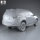 Isuzu MU-X 2013 3d model