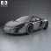 McLaren 650S coupe 2014 3d model