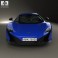 McLaren 650S coupe 2014 3d model