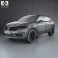 Lincoln MKX 2014 3d model