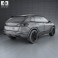 Lincoln MKX 2014 3d model