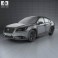 Subaru Legacy 2014 3d model