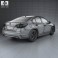 Subaru Legacy 2014 3d model