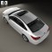Subaru Legacy 2014 3d model