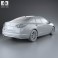 Subaru Legacy 2014 3d model