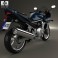 Suzuki Bandit 1250 S 2007 3d model