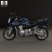 Suzuki Bandit 1250 S 2007 3d model