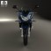 Suzuki Bandit 1250 S 2007 3d model