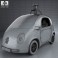 Google Self-Driving Car 2014 3d model
