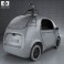 Google Self-Driving Car 2014 3d model