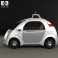 Google Self-Driving Car 2014 3d model