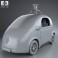 Google Self-Driving Car 2014 3d model