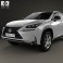 Lexus NX Hybrid 2014 3d model