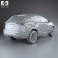 Lexus NX Hybrid 2014 3d model