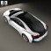 BMW i8 2014 3d model