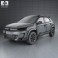 Citroen C-XR 2014 3d model